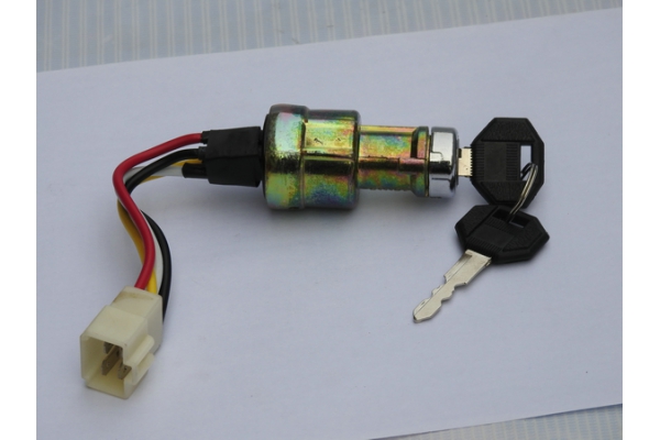 Forklift electronic start switch