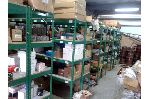 Spare parts area